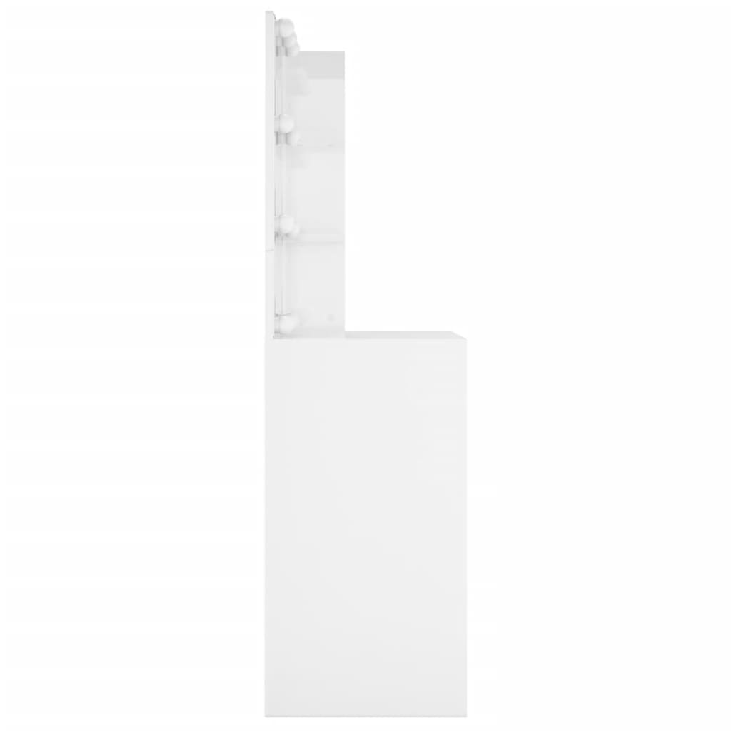 Kaptafel Met Led-Verlichting 60X40X40 Cm