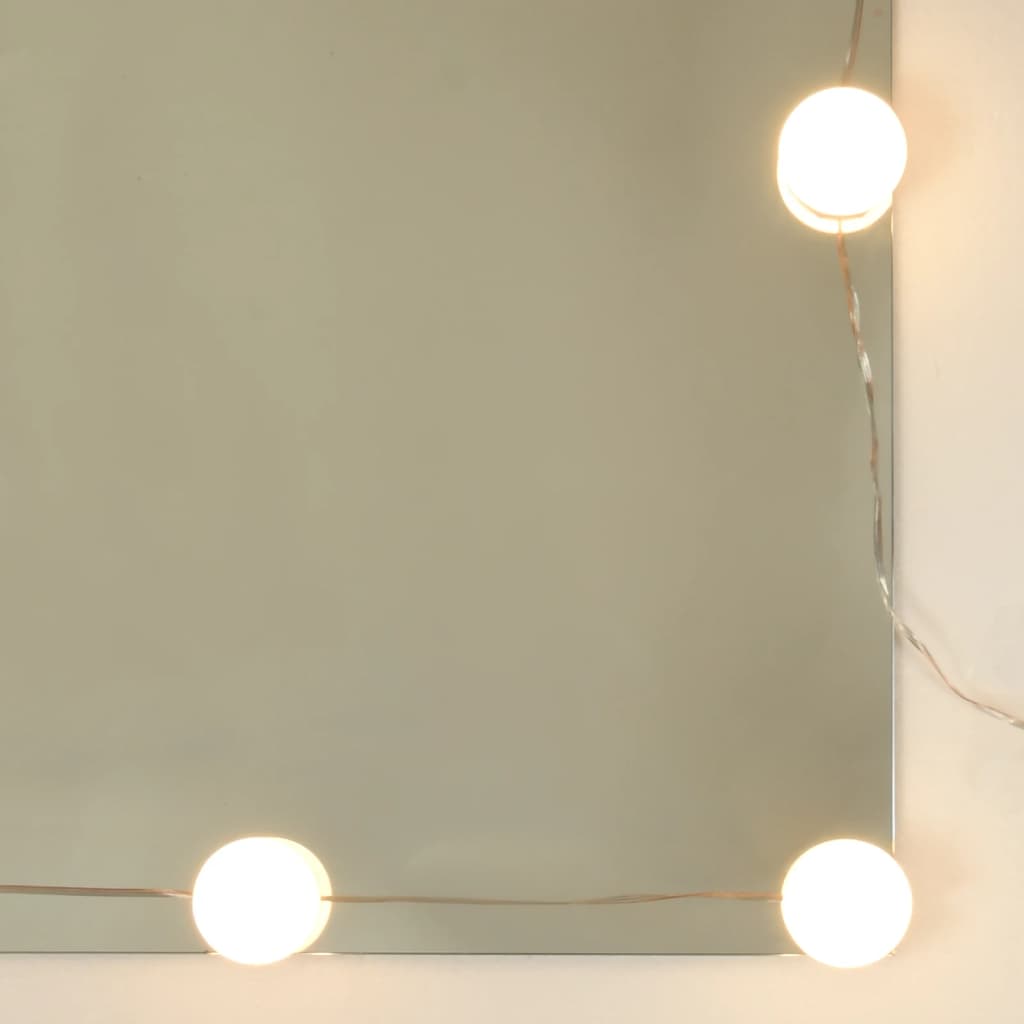 Kaptafel Met Led-Verlichting 60X40X40 Cm