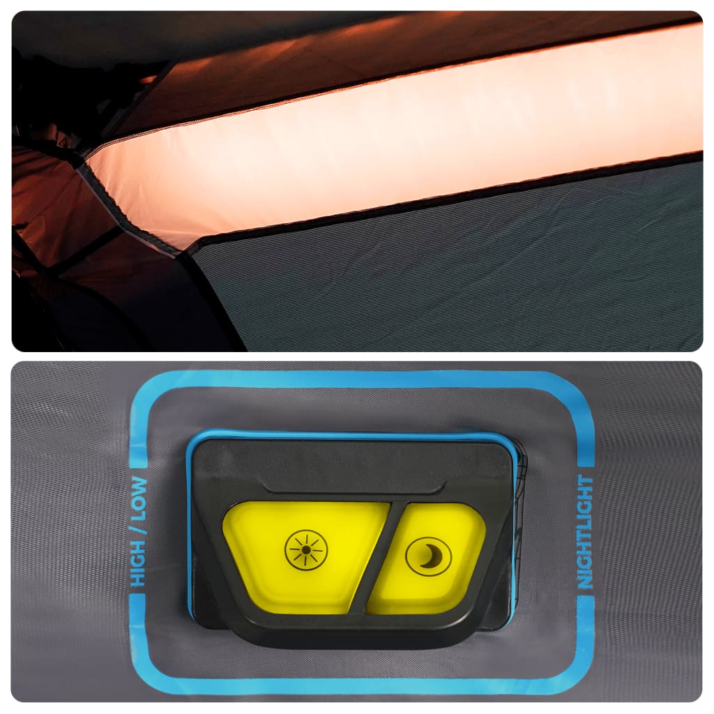 Tent Met Led 441X288X217 Cm Lichtblauw
