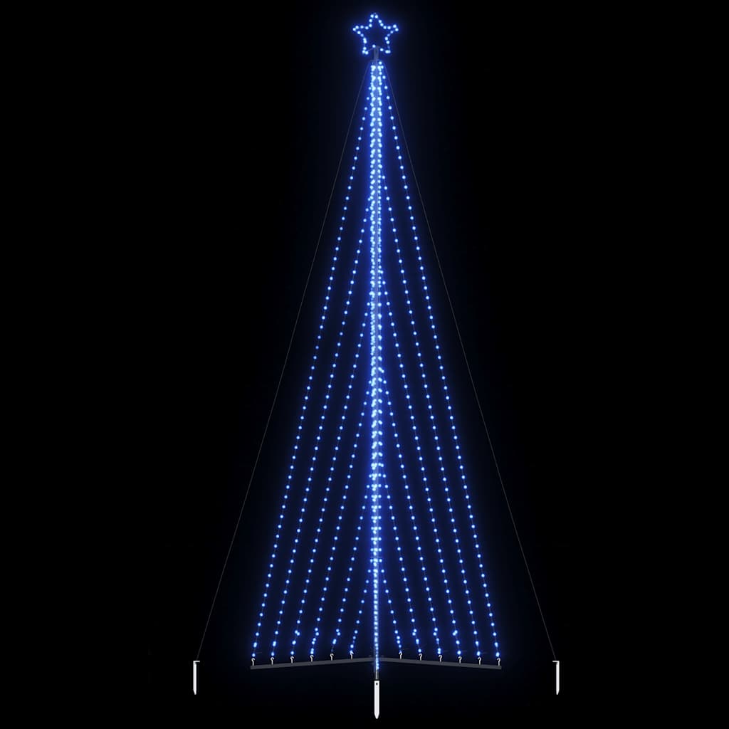 Kerstboomverlichting 789 Blauwe Led's 476 Cm