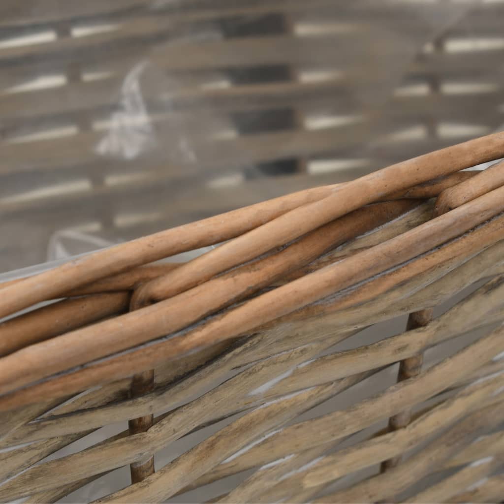 Balkonbakken 40 Cm Wicker Met Pe-Voering
