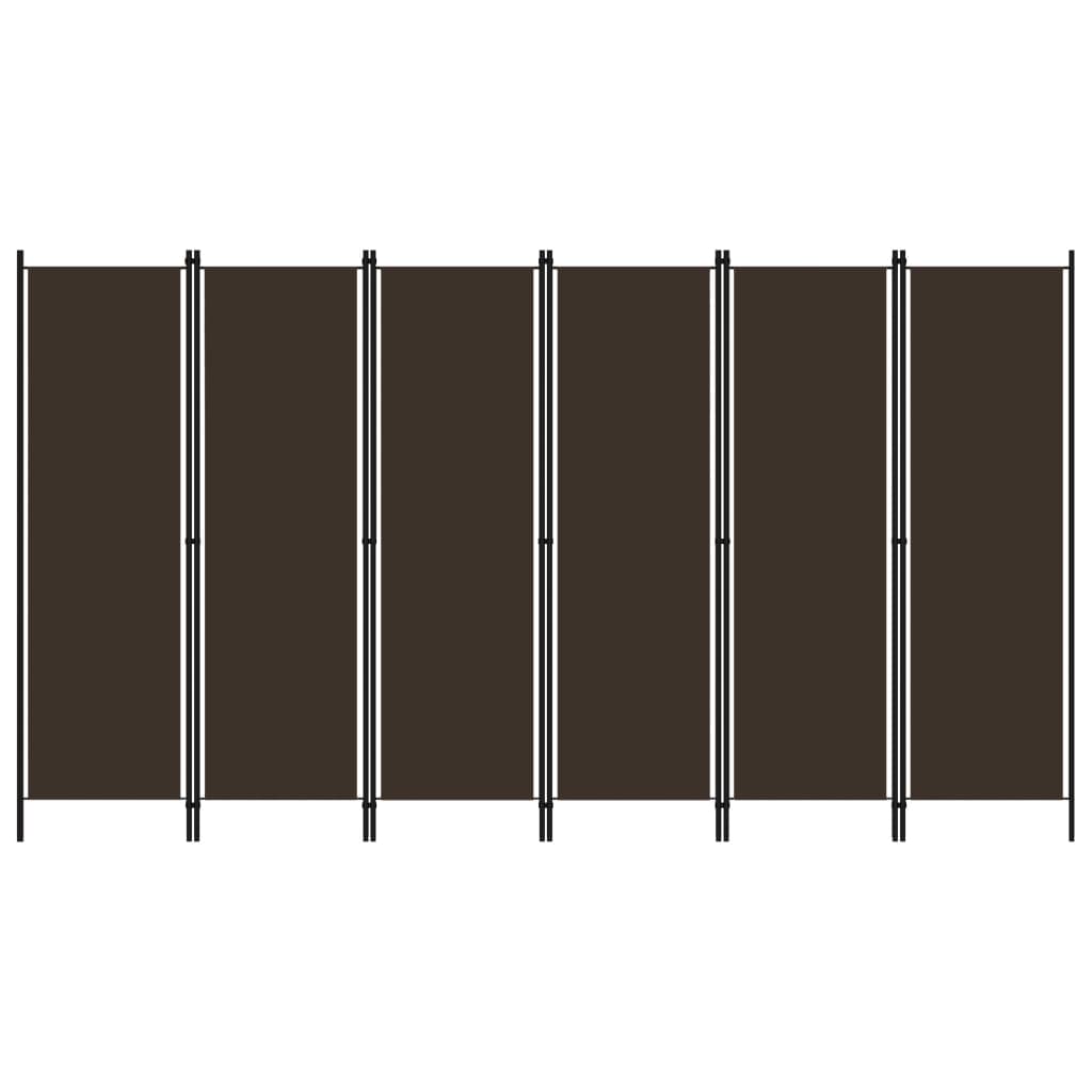 Kamerscherm Met 6 Panelen 300X180 Cm