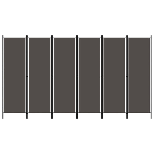 Kamerscherm Met 6 Panelen 300X180 Cm