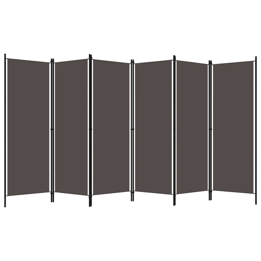 Kamerscherm Met 6 Panelen 300X180 Cm