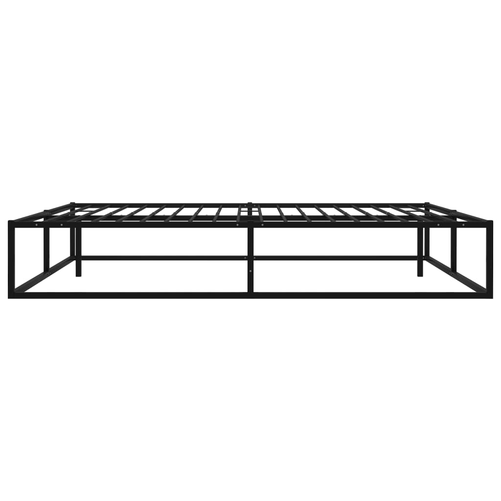 Bedframe Metaal Zwart