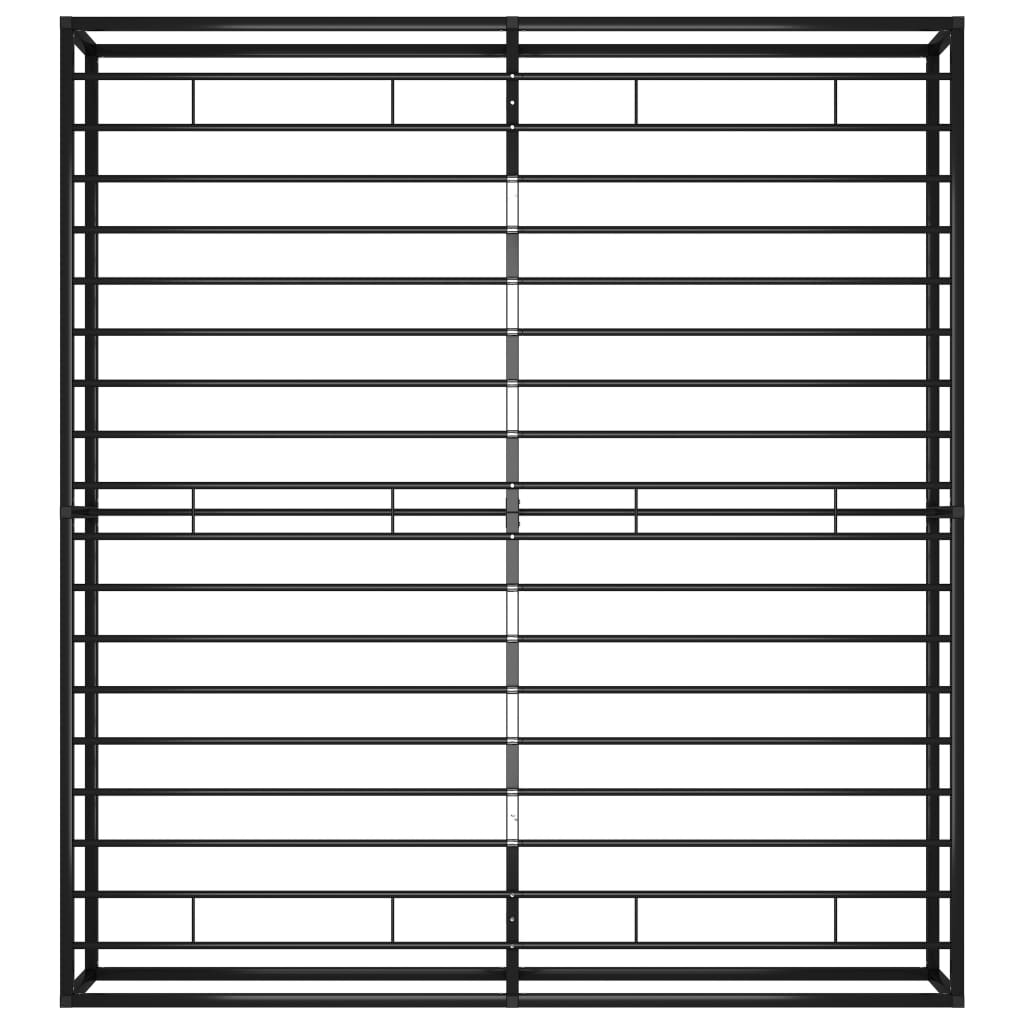 Bedframe Metaal Zwart