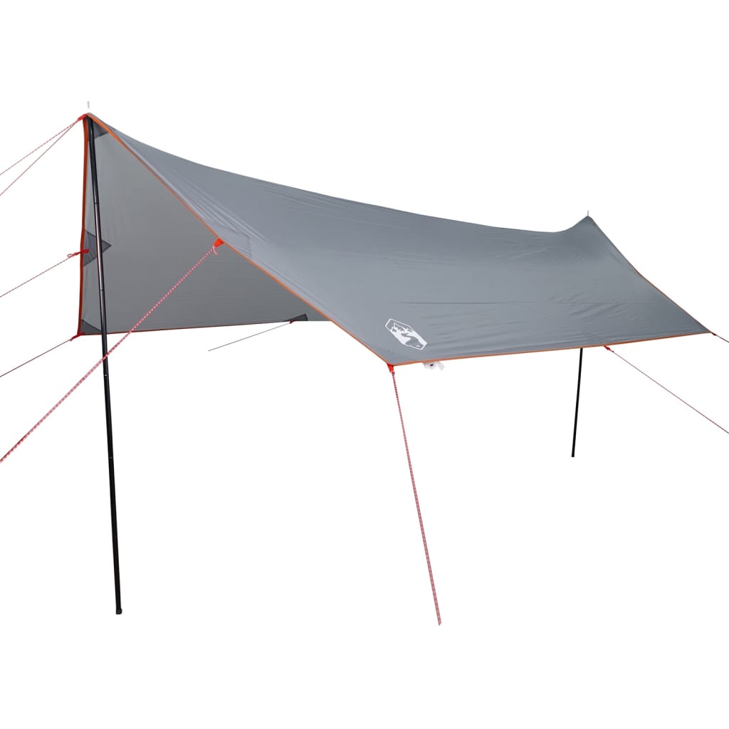 Kampeerluifel Waterdicht 460X305X210 Cm Grijs En Oranje
