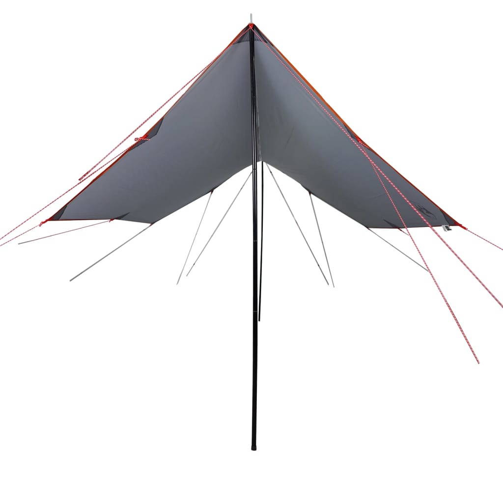 Kampeerluifel Waterdicht 460X305X210 Cm Grijs En Oranje