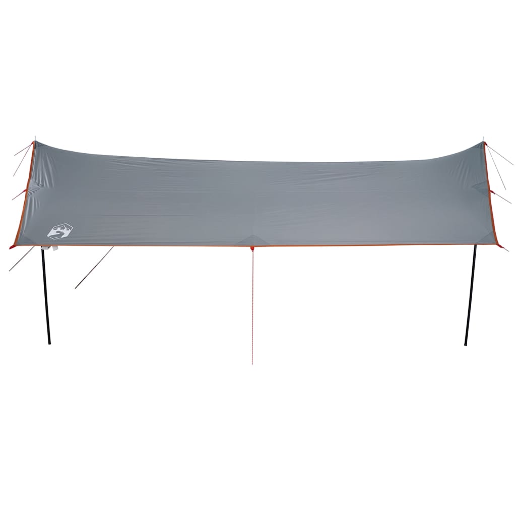 Kampeerluifel Waterdicht 460X305X210 Cm Grijs En Oranje