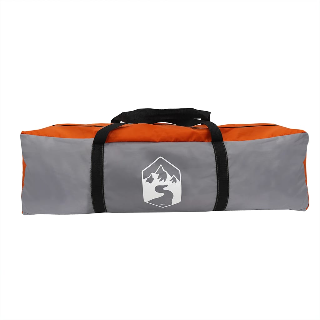 Kampeerluifel Waterdicht 460X305X210 Cm Grijs En Oranje