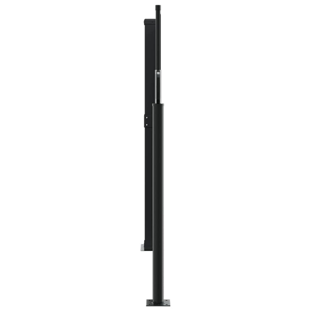 Windscherm Uittrekbaar 140X1200 Cm Bruin