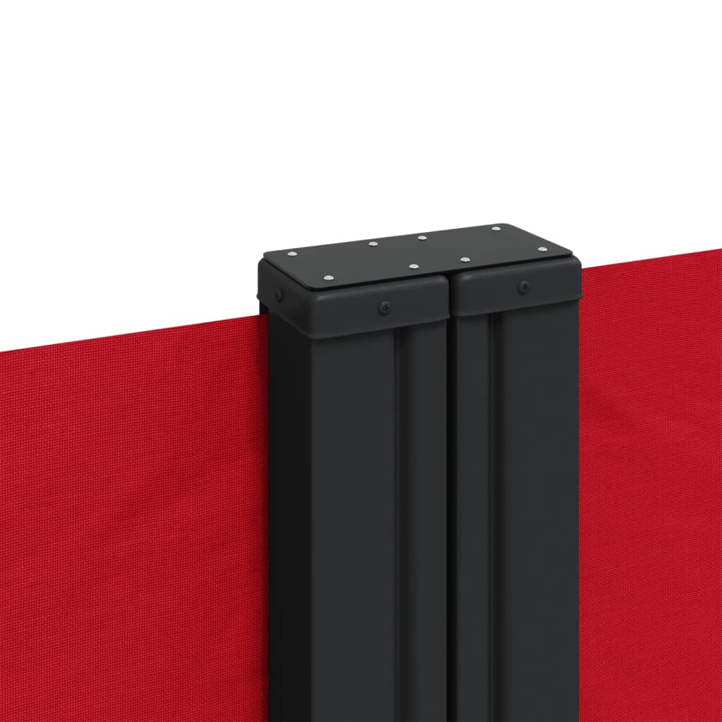 Windscherm Uittrekbaar 180X1200 Cm Rood