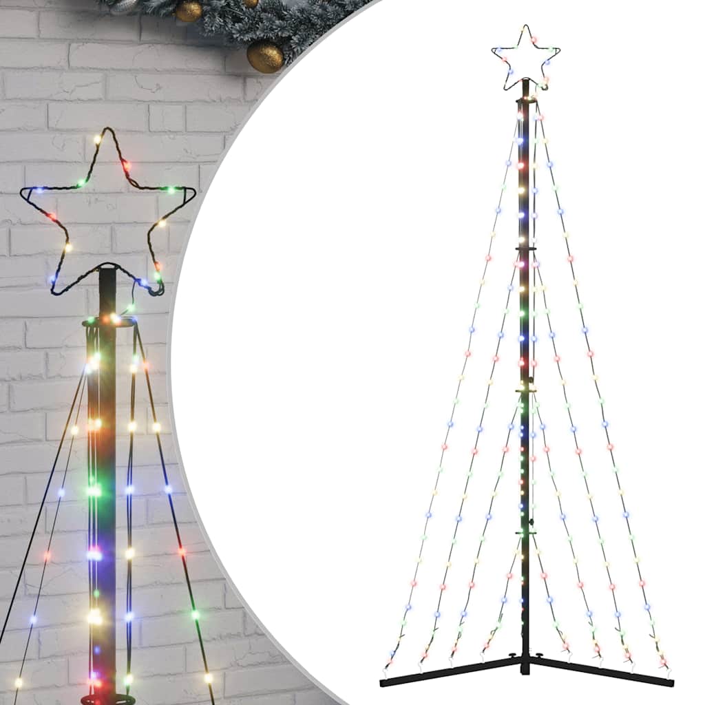 Kerstboomverlichting 339 Kleurrijke Led's 187 Cm