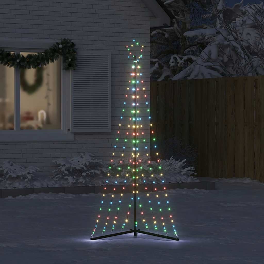 Kerstboomverlichting 339 Kleurrijke Led's 187 Cm