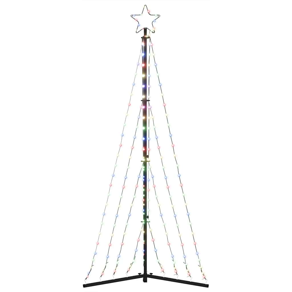 Kerstboomverlichting 339 Kleurrijke Led's 187 Cm